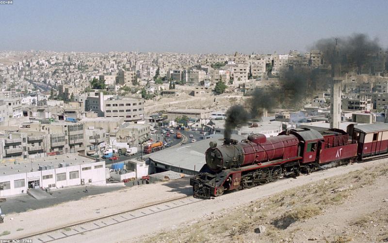 Avion à l'aéroport de Amman